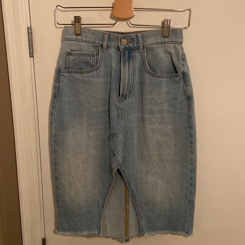 Dynamite jean skirt, size XS
